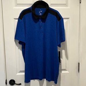 Head Blue and Black Polo Shirt